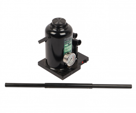 Домкрат гидравлический RF-TH903501 бутылочный с клапаном 32т (выс.подъема 260-420мм) ROCKFORCE /1