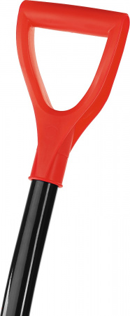 СИБИН ЛПА-410, снеговая лопата, алюминиевый черенок, пластиковый ковш 410мм (421845)