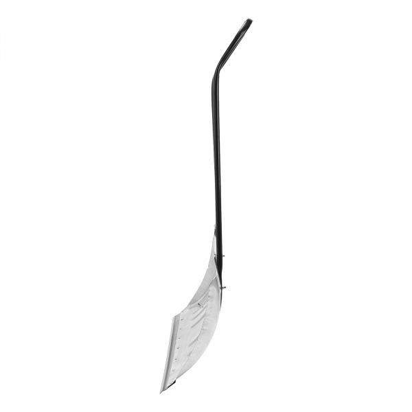 Движок для уборки снега алюминиевый, 750 х 420 х 1120 мм, усиленный, стальная рукоятка, Россия, Сибртех