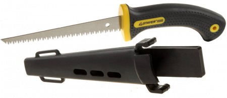 STAYER 160 мм, выкружная мини-ножовка по гипсокартону, Professional (2-15170)