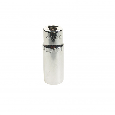 Головка торцевая 13мм 1/4" 6-гранная глубокая L=50мм ЭВРИКА ER-90310 1/160 Головка торцевая 13мм 1/4" 6-гранная глубокая L=50мм ЭВРИКА ER-90310 1/160
