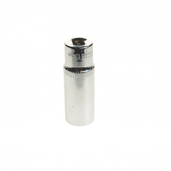 Головка торцевая 13мм 1/4" 6-гранная глубокая L=50мм ЭВРИКА ER-90310 1/160 Головка торцевая 13мм 1/4" 6-гранная глубокая L=50мм ЭВРИКА ER-90310 1/160
