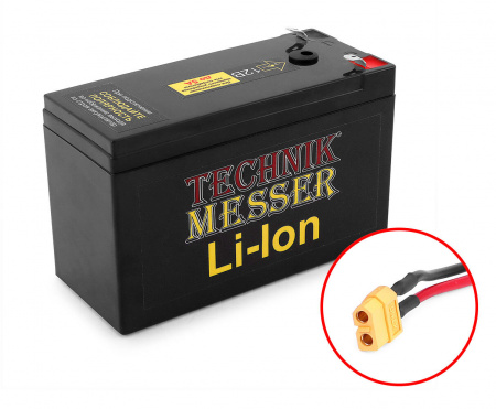 Аккумулятор литий-ионный TECHNIK-MESSER 12В 16000мАч BMS40A 150x65x95 XT60