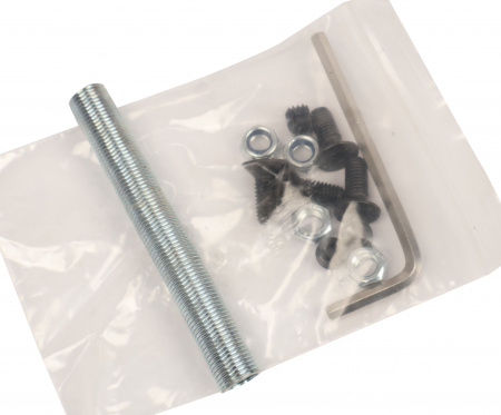 Домкрат подкатной пневматический 3,5т(6-12bar, h min 135мм, h max 420мм, 3 подушки, Ø270мм) ROCKFORCE /1