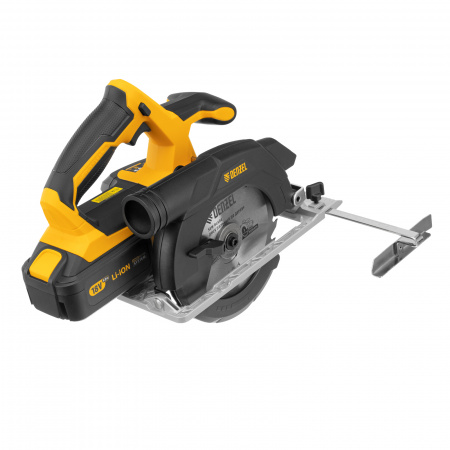 Пила циркулярная аккумуляторная бесщет. CCS-165, 18В Li-Ion Denzel