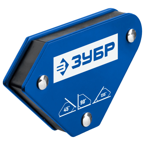 ЗУБР УМ-3, 4 шт, 4 кг, Набор угольников магнитных для сварочных работ, Профессионал (40050-04)