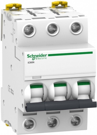 Выключатель автоматический iC60N ЗП 6А С Schneider Electric A9F79306