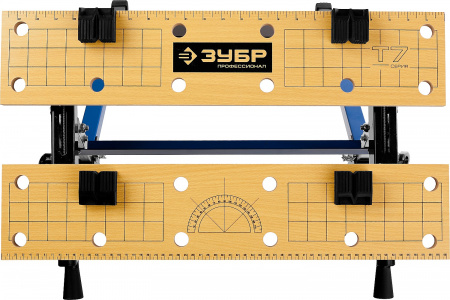 ЗУБР T7, 605х490х810 мм, складной столярный верстак Профессионал (38728)