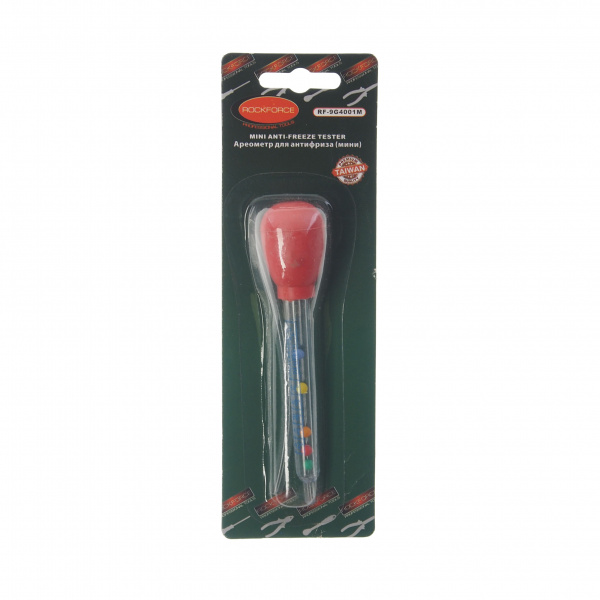 Ареометр RF-9G4001M для антифриза мини, в блистере ROCKFORCE /1
