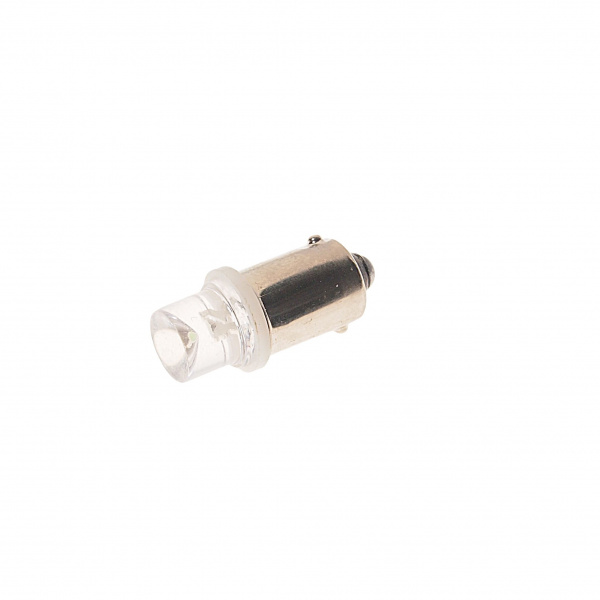 Автолампа T4W (BA9s) 1 LED CONCAVE WHITE 6000K 4лм  24V MEGAPOWER /10 /100 Автолампа T4W (BA9s) 1 LED CONCAVE WHITE 6000K 4лм  24V MEGAPOWER /10 /100