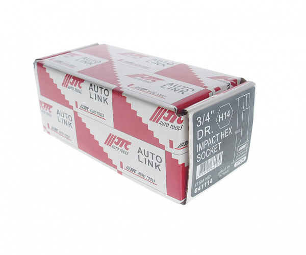 JTC Бита-головка 3/4" HEX Н14 ударная L=100мм JTC JTC Бита-головка 3/4" HEX Н14 ударная L=100мм JTC