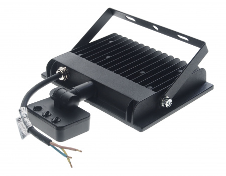 Прожектор UF-FL5002 LED SMD BLACK 50W 6500K 200х175мм с датчиком движения 220V ULTRA FLASH /1/20