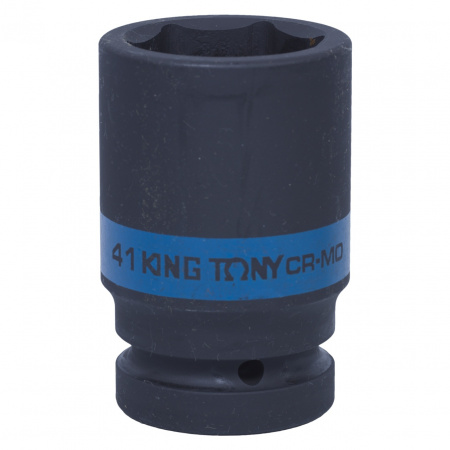Головка торцевая ударная глубокая шестигранная 1", 41 мм KING TONY 843541M Головка торцевая ударная глубокая шестигранная 1", 41 мм KING TONY 843541M