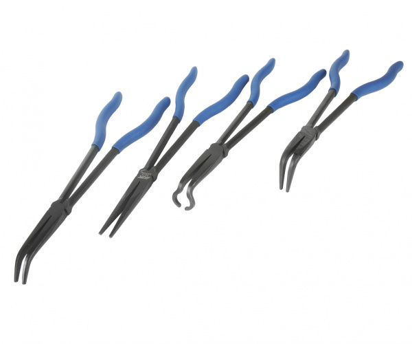 JTC Набор инструментов 4 предмета слесарно-монтажный (клещи удлиненные) в кейсе JTC