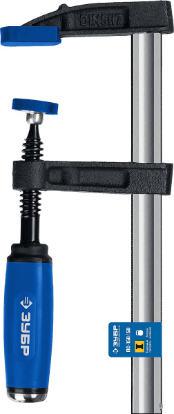 ЗУБР ПС-150/50, F, 150 х 50 мм, усиленная струбцина, Профессионал (32155-050-150)