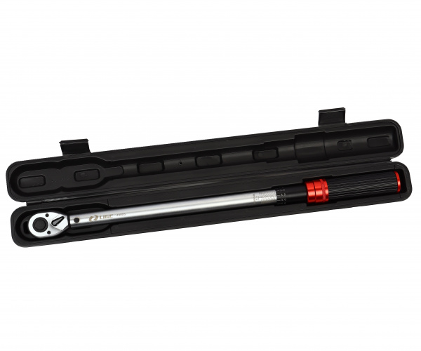 Ключ динамометрический 1/2" (60-330Nm) L-560мм с быстрой фиксацией в кейсе LG-49805 LIGE /1/6 NEW