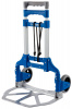 ЗУБР ТР-60, до 60кг, каркас и платформа из алюминия, платформа 39х28 см, колеса d13 см, вес 3.2кг, складная хозяйств тележка, Профессионал (38750-60)