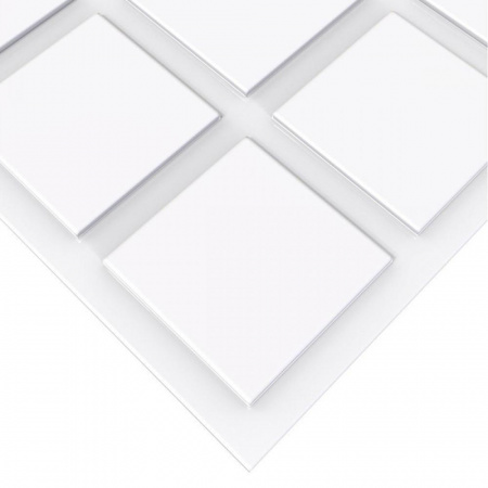 Панель стеновая ПВХ мозаика белый микс 0,96х0,48м Регул (10)