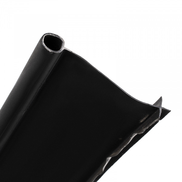 Бордюр "Лента", 10 х 1000 см, полиэтиленовый, черный, Россия, Сибртех