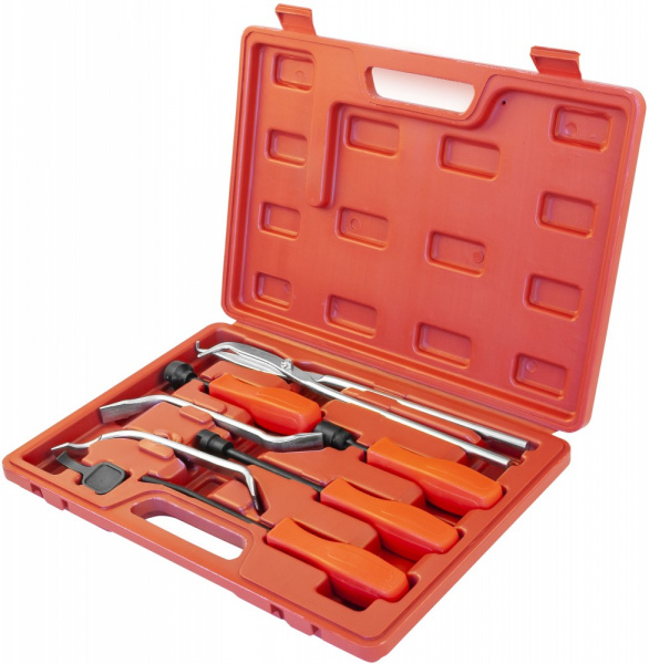 BTS Набор инструментов для обслуживания тормозных механизмов, 8 предметов BTS Набор инструментов для обслуживания тормозных механизмов, 8 предметов