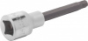 S09H4307 Насадка торцевая 1/2"DR с вставкой-битой шестигранной, H7, 100 мм