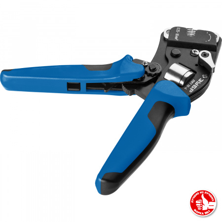 ЗУБР ПКТ-16-4, 0.25 - 16 мм2, с квадратным профилем, торцевые мультидиапазонные пресс-клещи, Профессионал (22694)