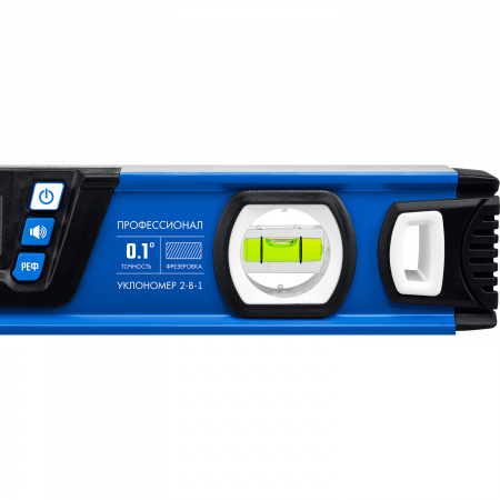 ЗУБР 400 мм, 0-90°, ±0,2°, уровень-уклономер, Профессионал (34286)