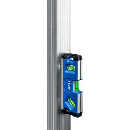 ЗУБР КОМПАКТ 3М, 150 мм, Т-образный усиленный профиль, магнитный компактный уровень, Профессионал (34552)