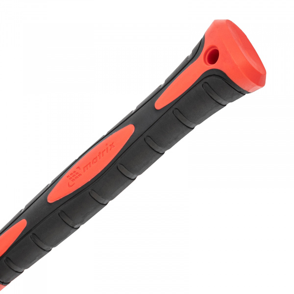 Молоток слесарный optimal, 500 г, фибергласовая обрезиненная рукоятка, квадратный боек Matrix