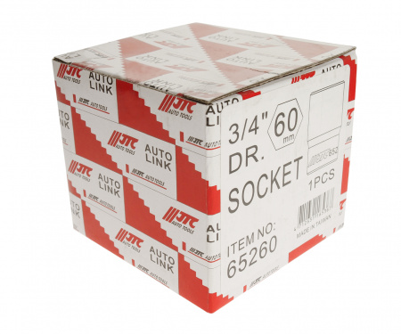 JTC Головка торцевая 3/4" 60мм L=78мм JTC JTC Головка торцевая 3/4" 60мм L=78мм JTC