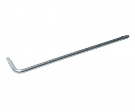 Ключ TORX T10H RF-76710XL: Г-образный экстрадлинный с отверстием ROCKFORCE /1/10