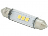 Автолампа C5W (SV8.5/8) LED 43мм WHITE Ultinon Pro6000 4000K 100Лм 12V PHILIPS /1/10