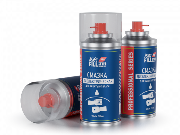 FLP305 Смазка диэлектрическая для защиты от влаги, 210 мл (аэрозоль)