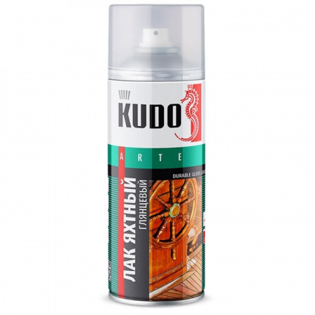 Лак аэроз. универс. яхтный 520мл Kudo KU-9003 (12)