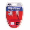 Автолампа T10W (W2,1x9,5d) 3 SMD 2835 WHITE блистер с тестером (2 шт) 6000K 54лм   12V MEGAPOWER /1 /25