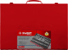 ЗУБР 110 предм., сталь 9ХС, набор метчиков и плашек (28119-H110)