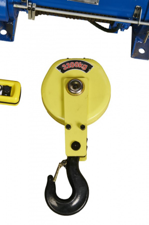 Таль стационарная на лапах  3,2 т  9 м 380 В электрическая канатная TOR CD
