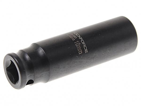 Головка торцевая 10мм 1/4" 6-гранная ударная удлиненная L= 50 мм ROCKFORCE RF-4255010 /1/10/180