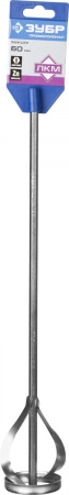 ЗУБР 60 х 400 мм, шестигранный хвостовик, крашенный, миксер для красок металлический, Профессионал (0602-06-40)
