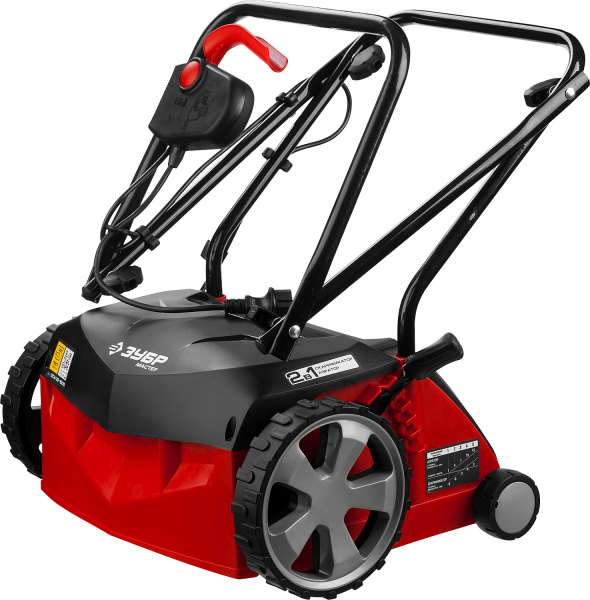 ЗУБР 1000 Вт, 32 см, электрический скарификатор-аэратор (ЗСЭ-32-1000)