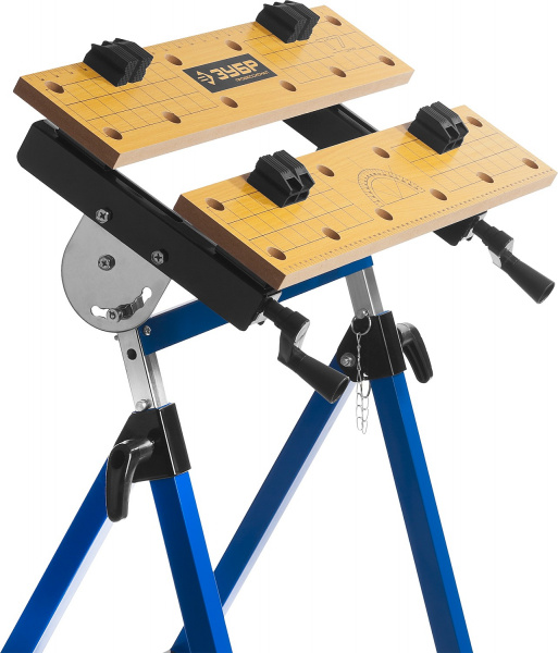 ЗУБР T7, 605х490х810 мм, складной столярный верстак Профессионал (38728)