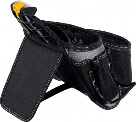 KRAFTOOL KBS-4 пояс монтажника, в комплекте: пояс монтажника и 3 сумки (38760-4)