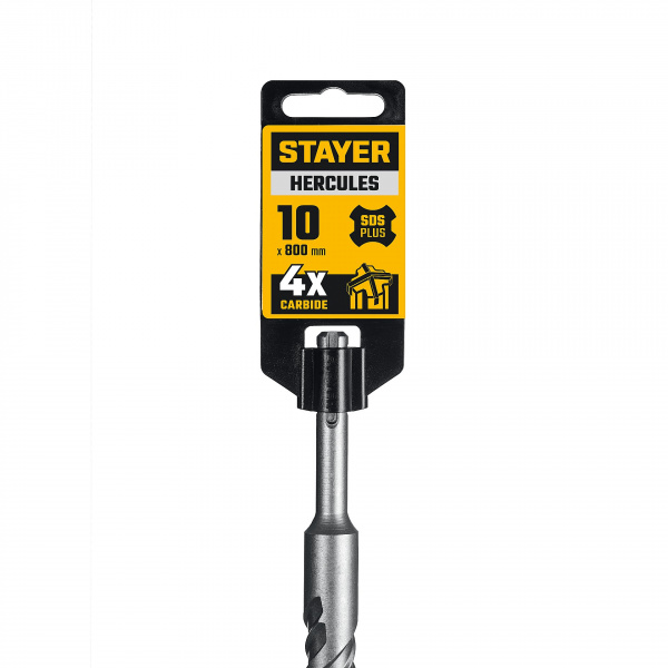 STAYER HERCULES-4Х 10x800 мм, SDS-plus бур (29290-800-10)
