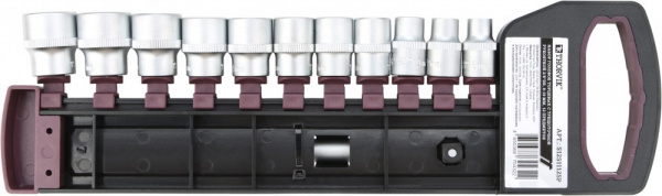 S12S1112SP Набор головок торцевых с трещоточной рукояткой 3/8"DR, 8-19 мм, 12 предметов S12S1112SP Набор головок торцевых с трещоточной рукояткой 3/8"DR, 8-19 мм, 12 предметов