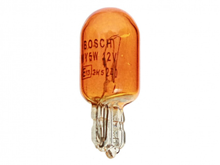 Автолампа WY5W (W2.1*9.5d) YELLOW ECO 12V BOSCH /10