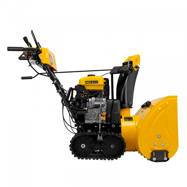 Бензиновая снегоуборочная машина SBL 711DT PRO, 420cc, гусеницы, эл.старт, блок. дифф.// Denzel 