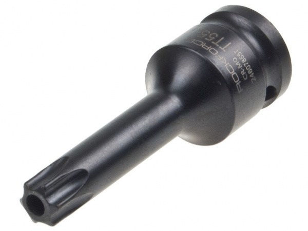 Головка-бита TORX ударная 1/2", TH55 с отверстием ROCKFORCE RF-24607855T /1