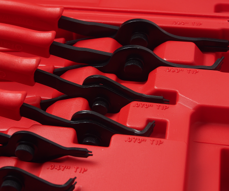 JTC Съемник колец стопорных 10 предметов JTC