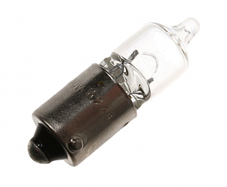 Автолампа T10W (BA9s) HALOGEN 12V OSRAM /10/50