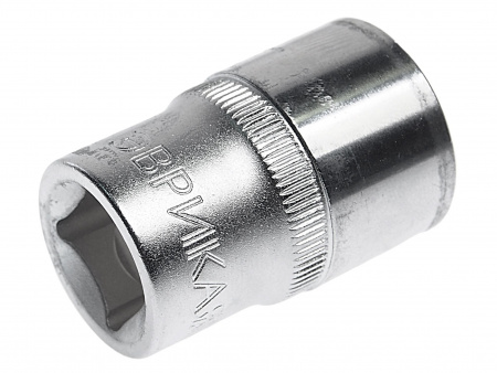 Головка торцевая 19мм 1/2" 12-гранная L=40мм ЭВРИКА ER-91312-12 /1/18 Головка торцевая 19мм 1/2" 12-гранная L=40мм ЭВРИКА ER-91312-12 /1/18